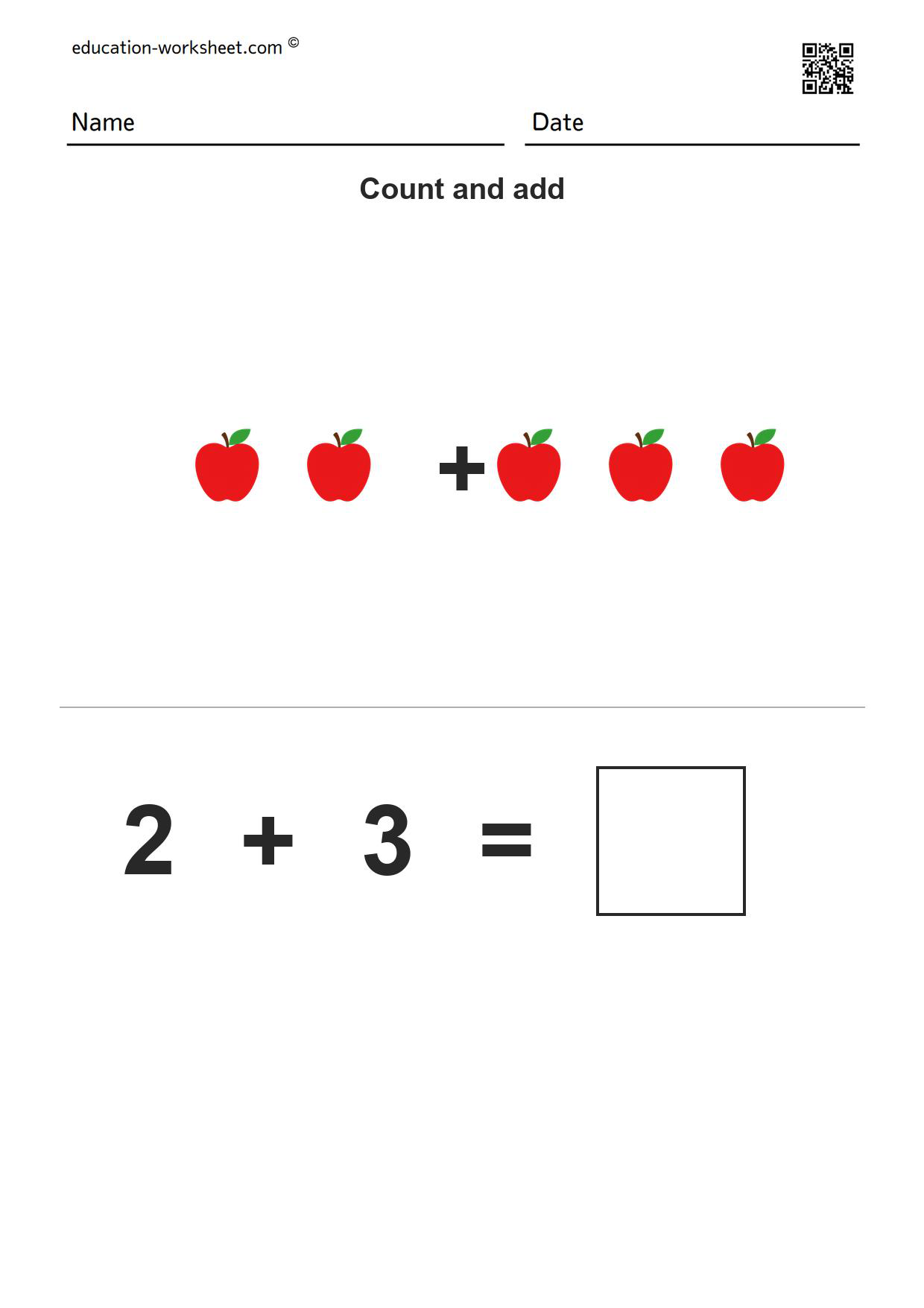 Addition up to 10