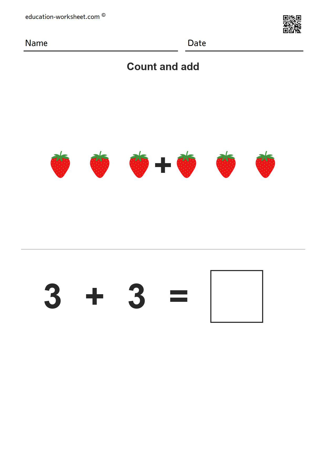 Addition up to 10