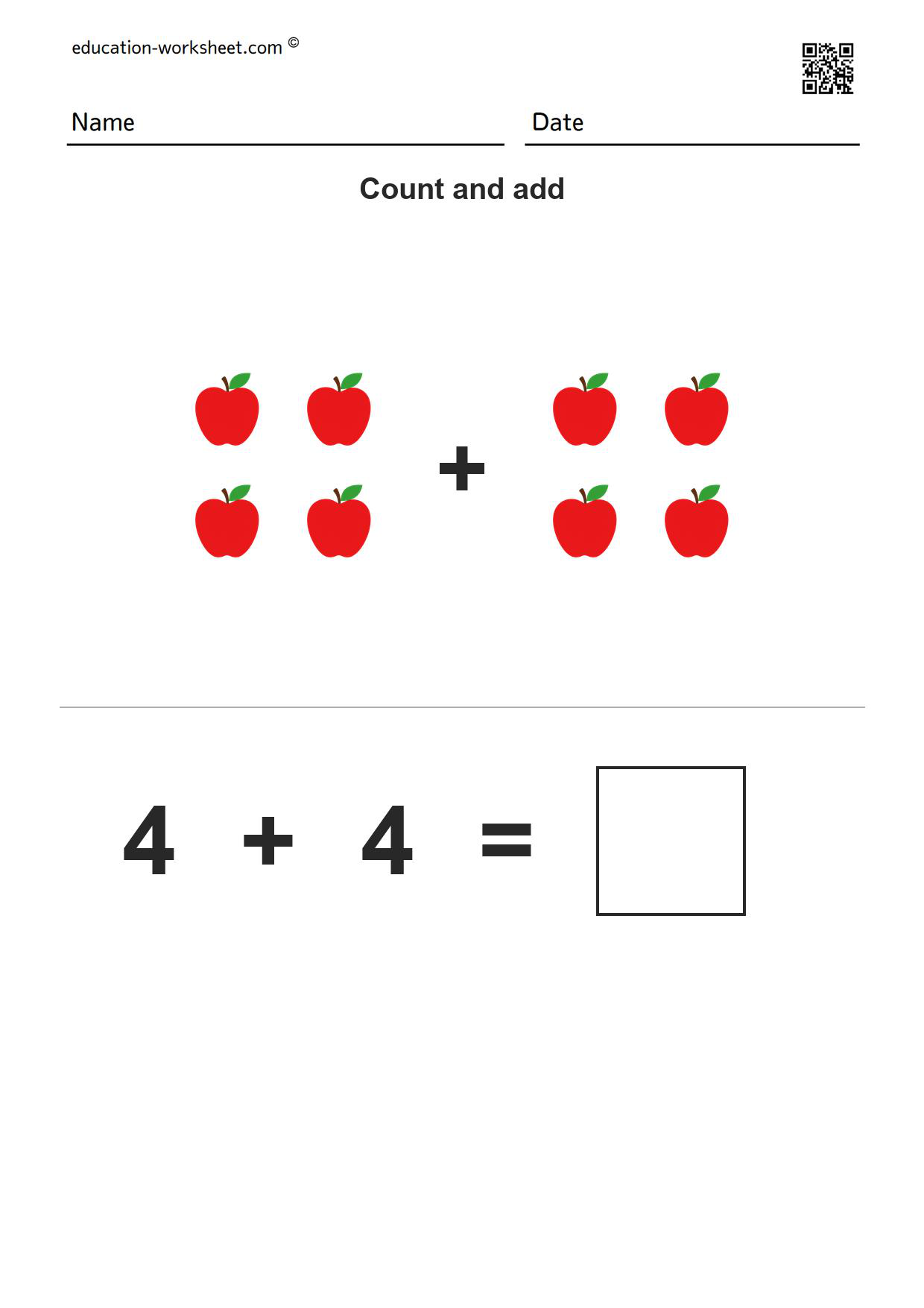 Addition up to 10