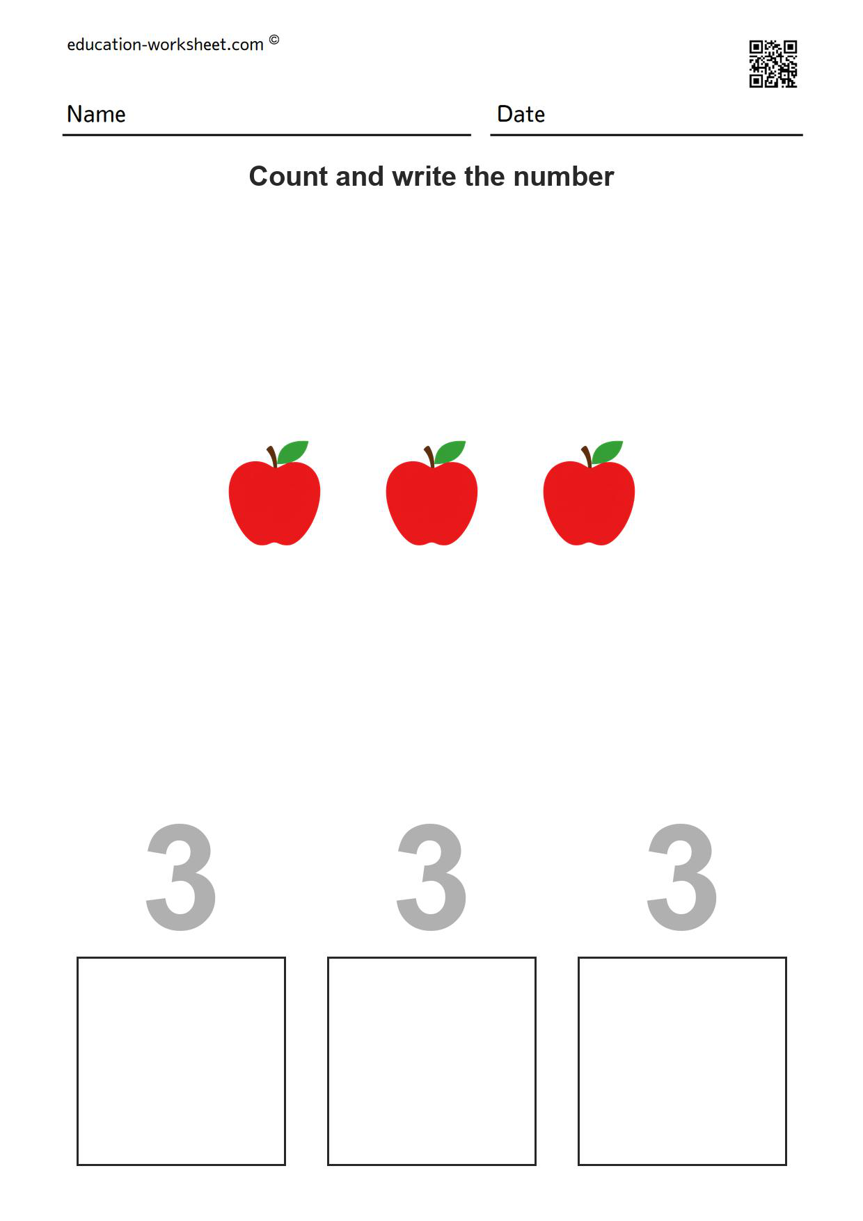 Counting 1 to 10