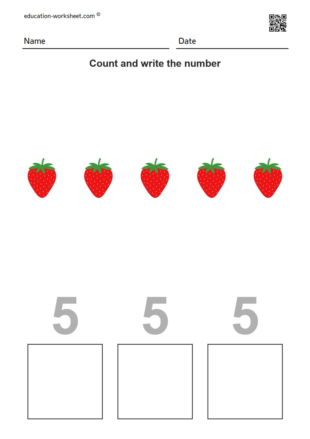 Counting 1 to 10