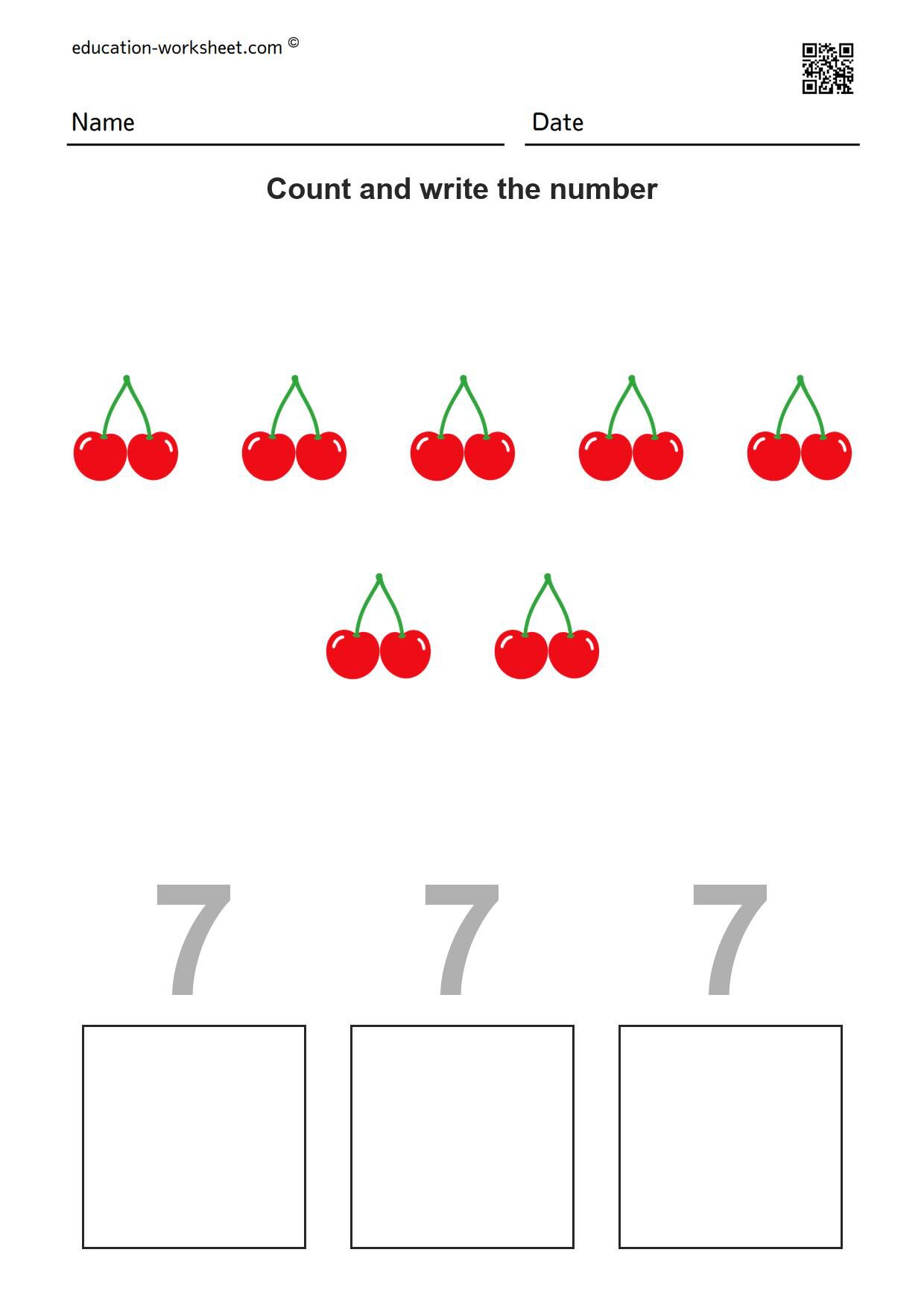 Counting 1 to 10