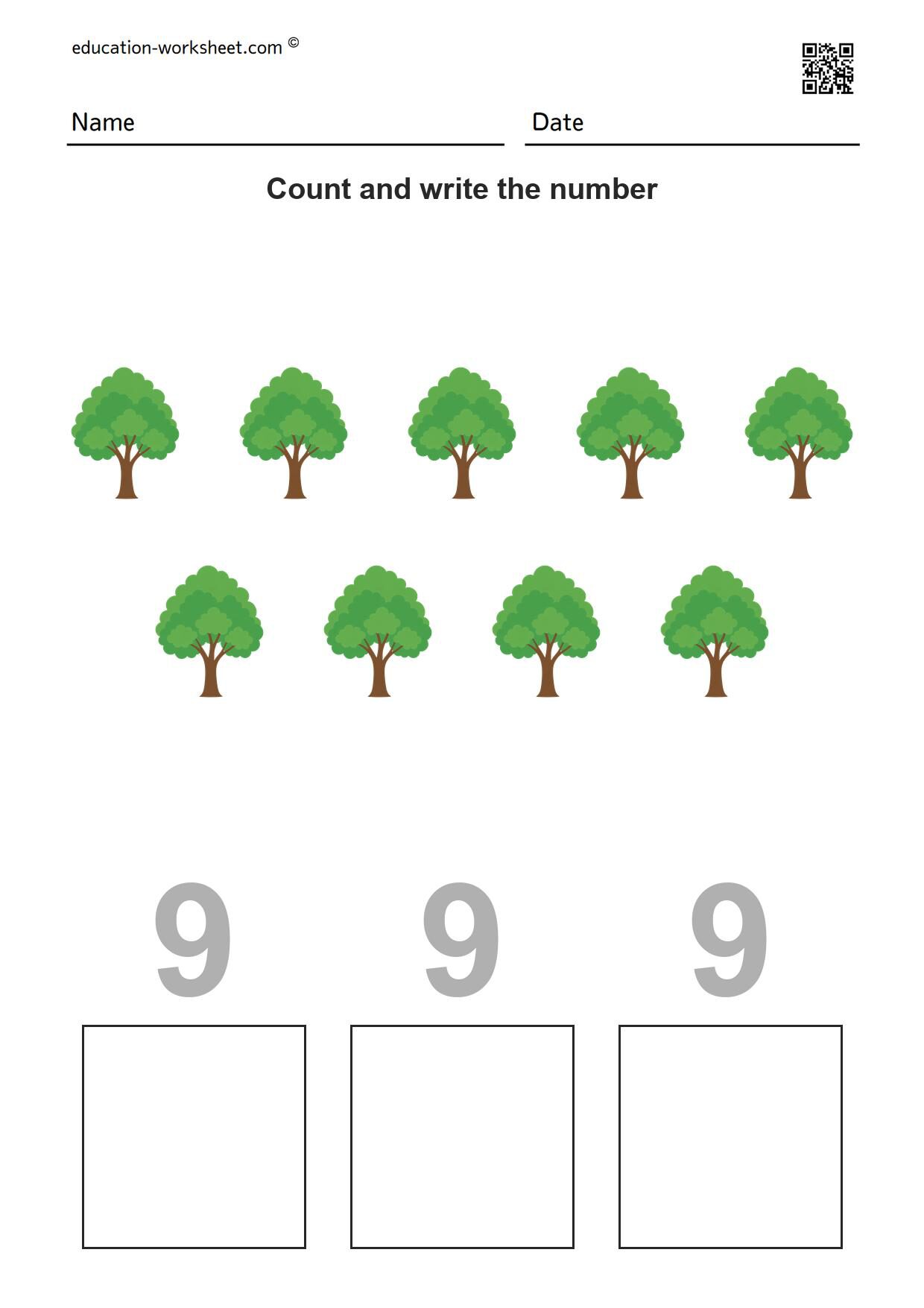 Counting 1 to 10