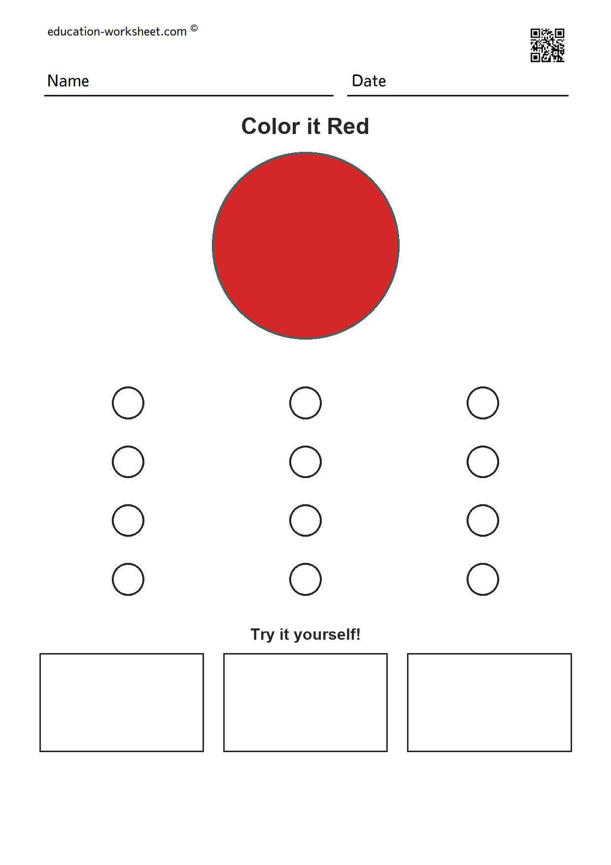 Learn the Colors 1/9