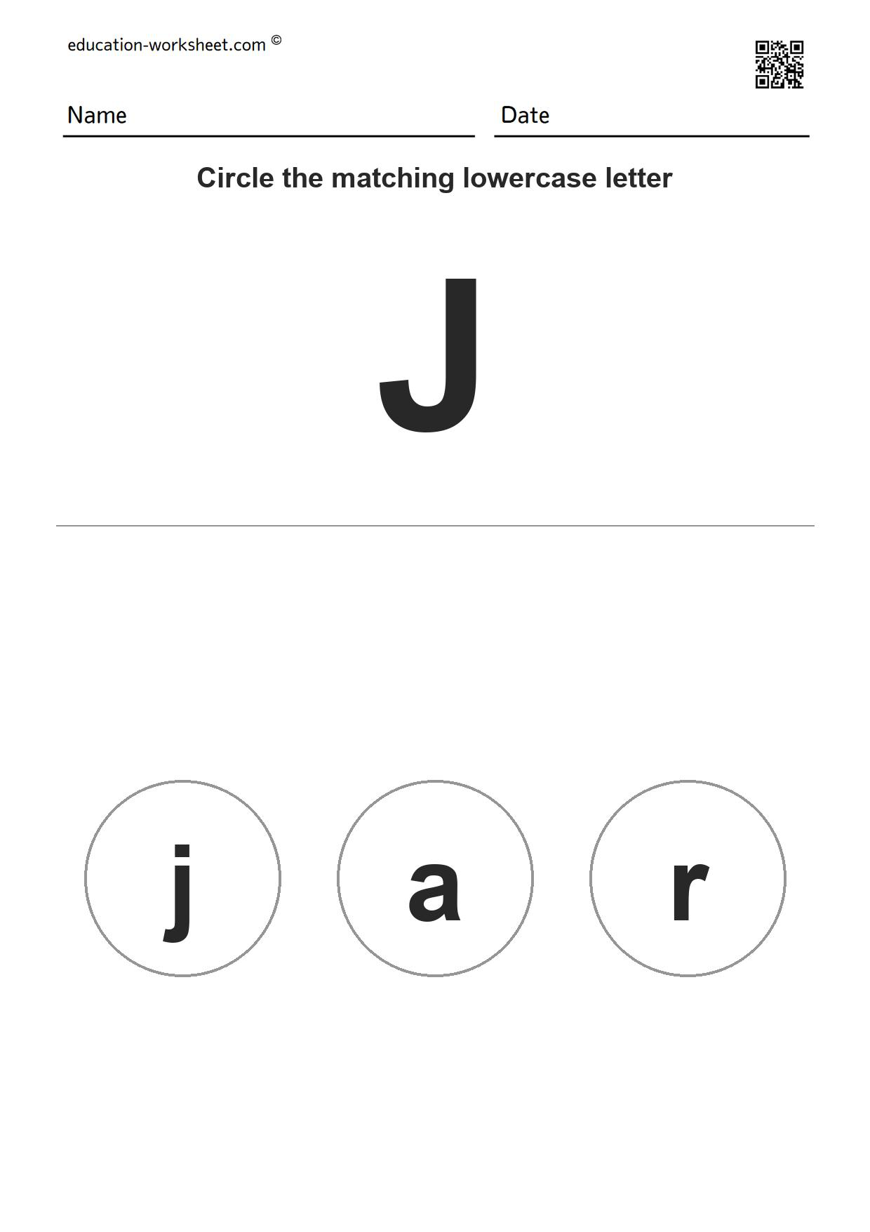 Match Uppercase and Lowercase Letters