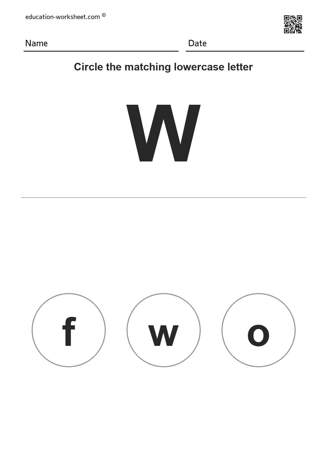 Match Uppercase and Lowercase Letters