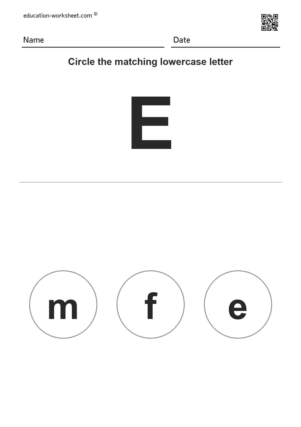 Match Uppercase and Lowercase Letters