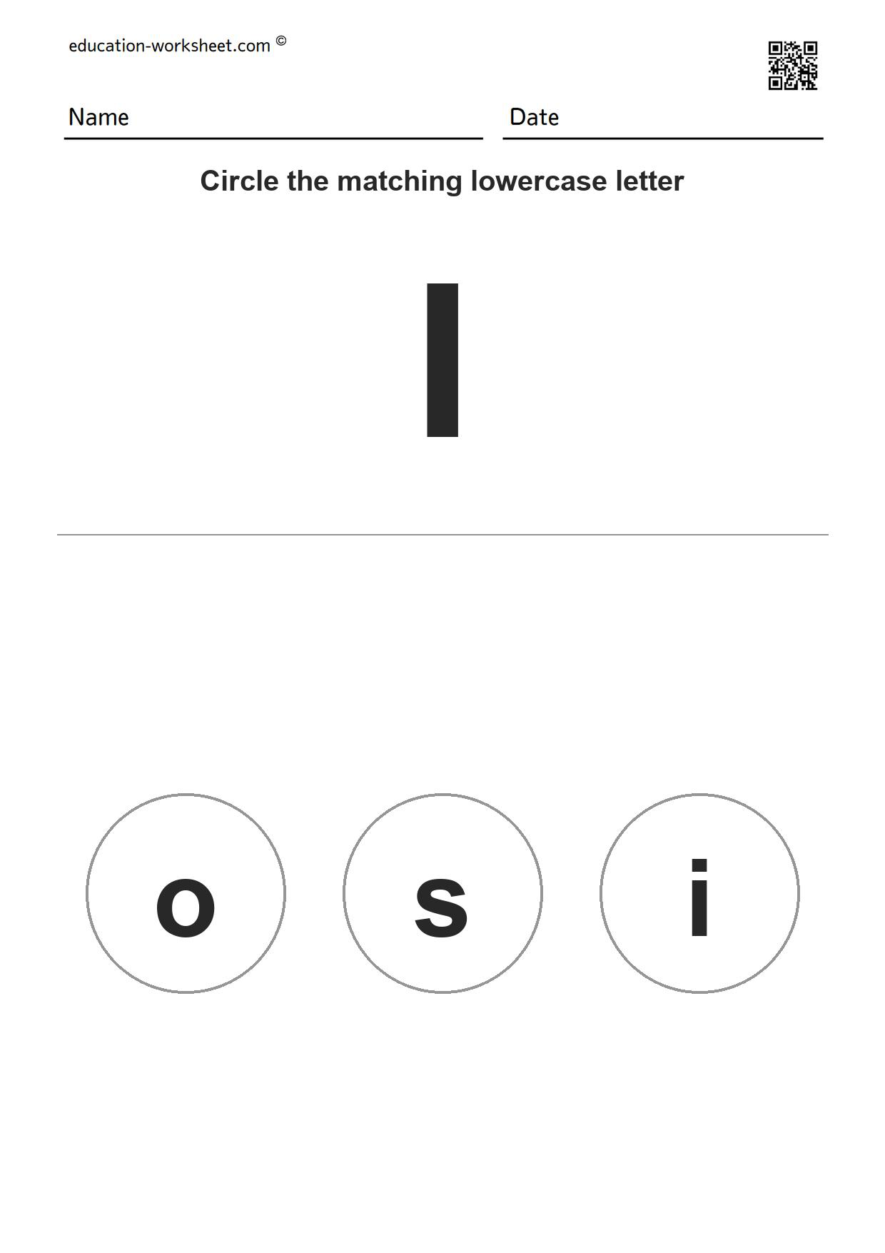Match Uppercase and Lowercase Letters