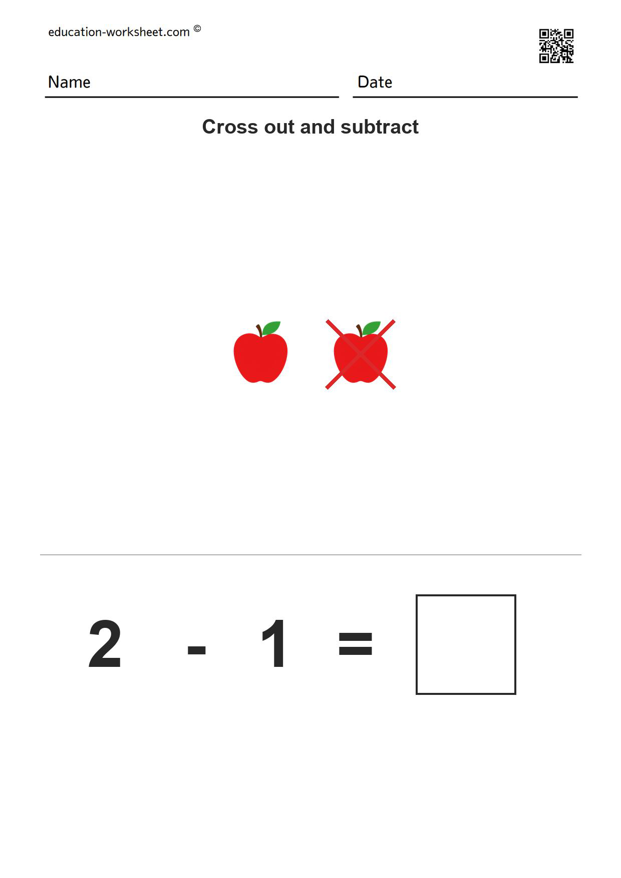 Subtraction within 10 1/10