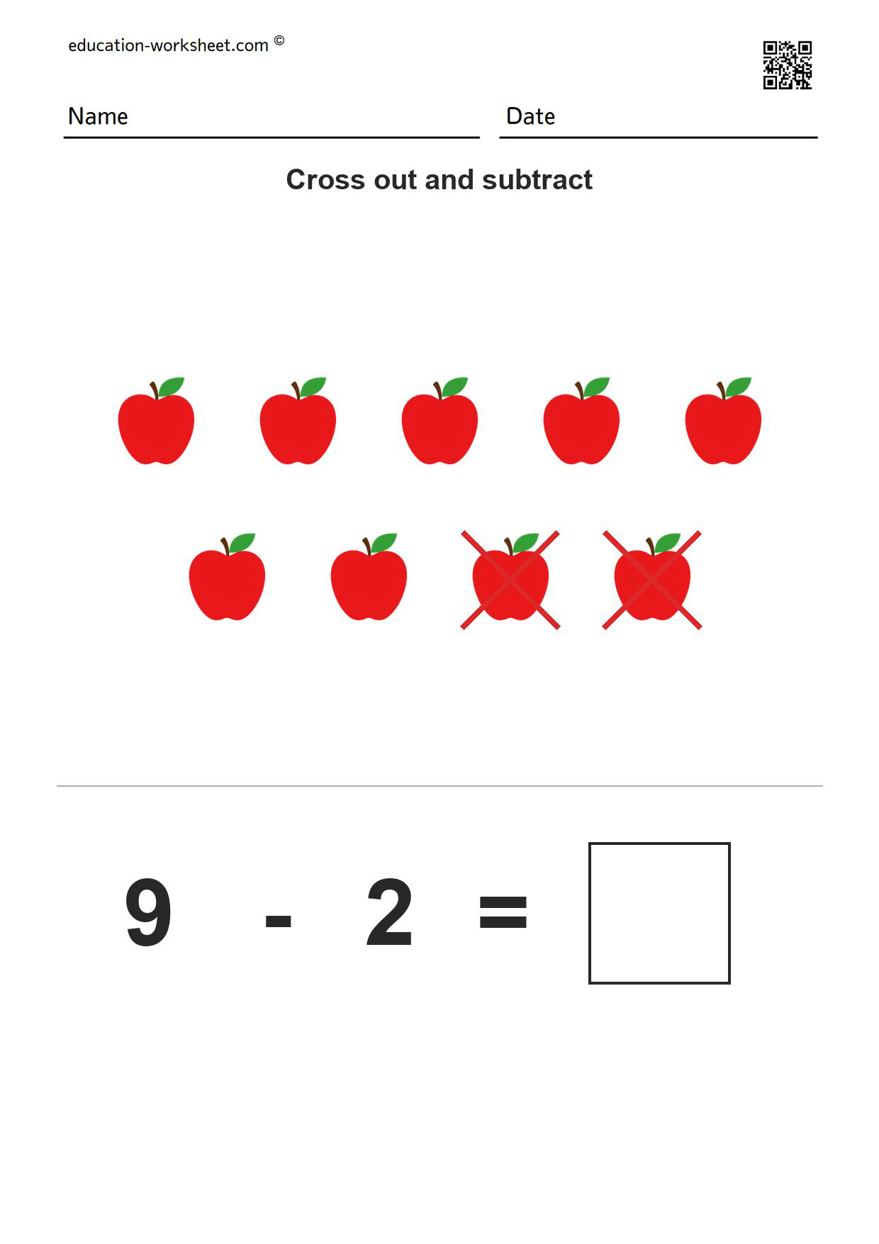 Subtraction within 10