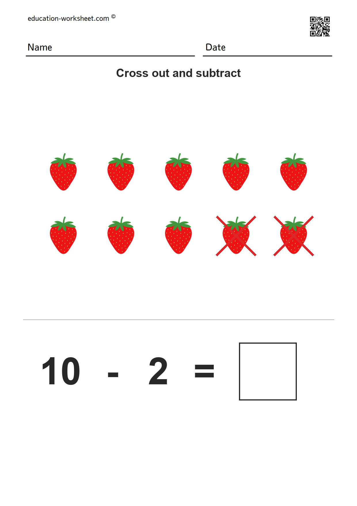 Subtraction within 10
