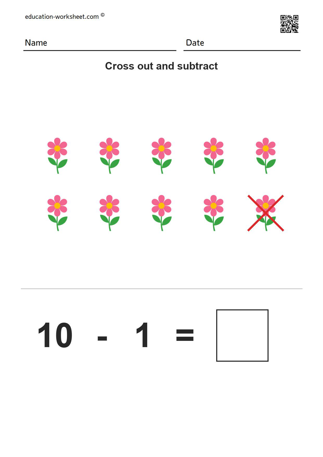 Subtraction within 10