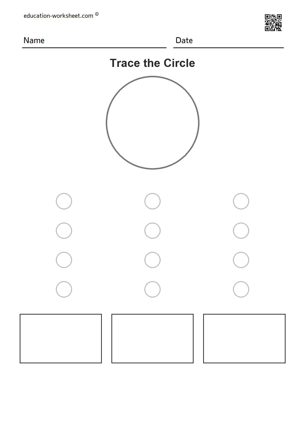 Trace the Shapes 1/8